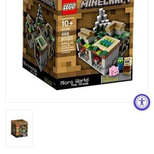Lego Minecraft Micro World The Village Set - Multicolor